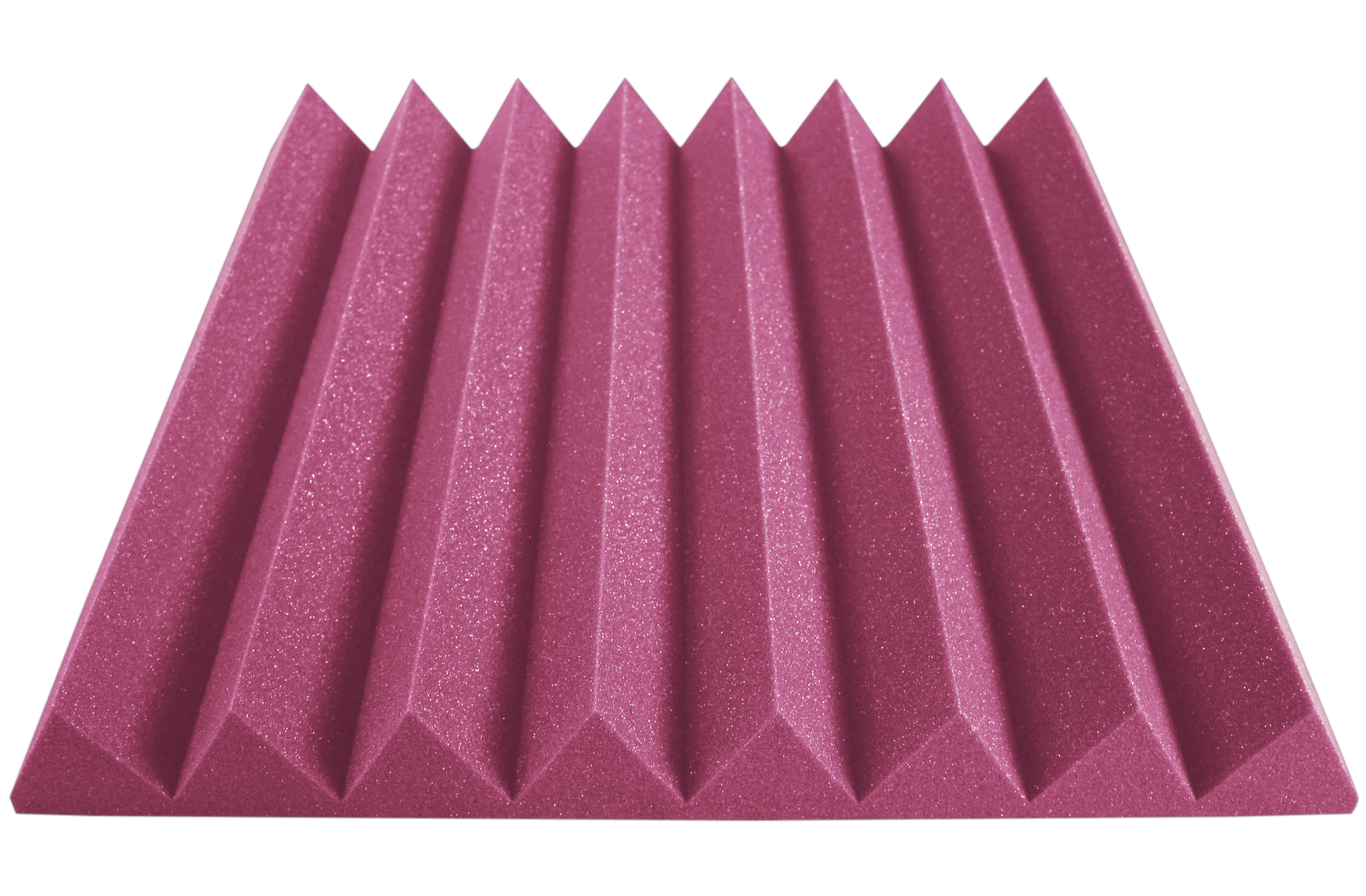 3 Inch Acoustic Foam Wedge Style Panels - 13 Color Options by SoundAssured