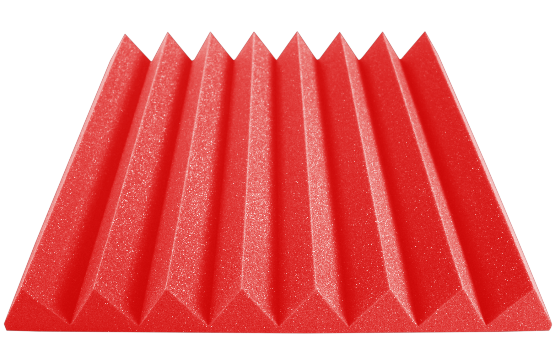 3 Inch Acoustic Foam Wedge Style Panels - 13 Color Options by SoundAssured