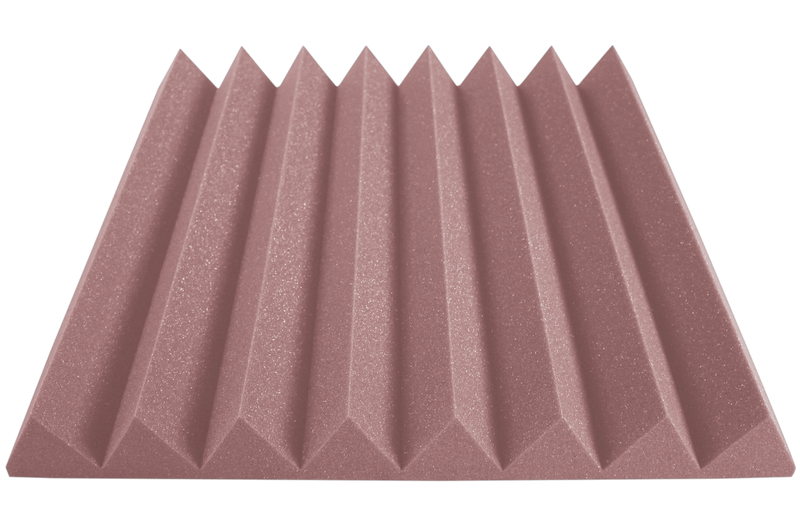 3 Inch Acoustic Foam Wedge Style Panels - 13 Color Options by SoundAssured