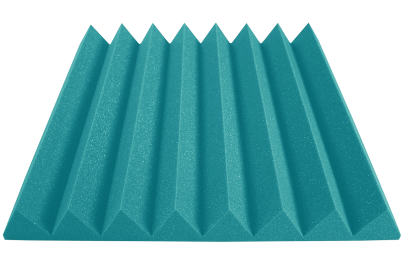 3 Inch Acoustic Foam Wedge Style Panels - 13 Color Options by SoundAssured