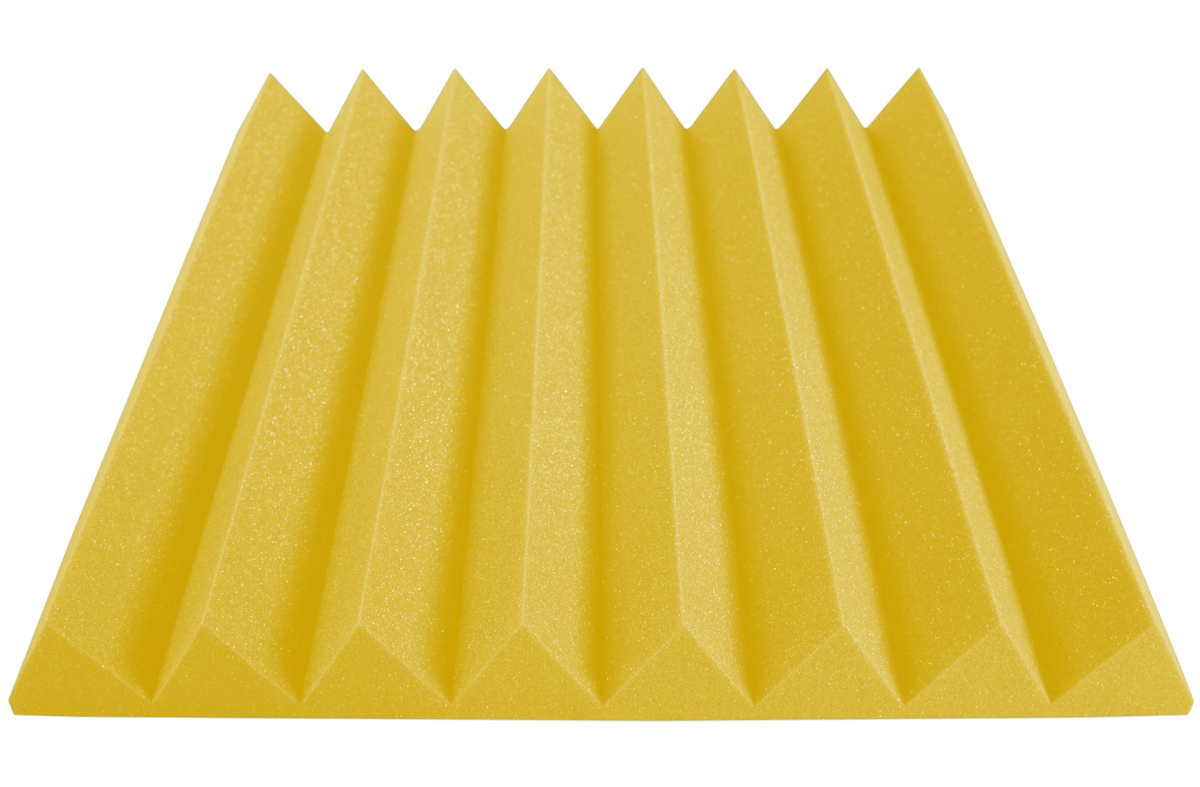 3 Inch Acoustic Foam Wedge Style Panels - 13 Color Options by SoundAssured