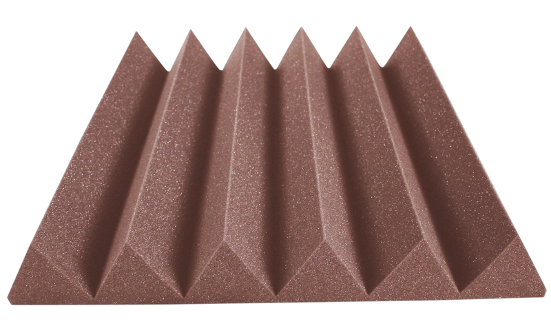 4 Inch Acoustic Foam Wedge Style Panels - 13 Color Options by SoundAssured