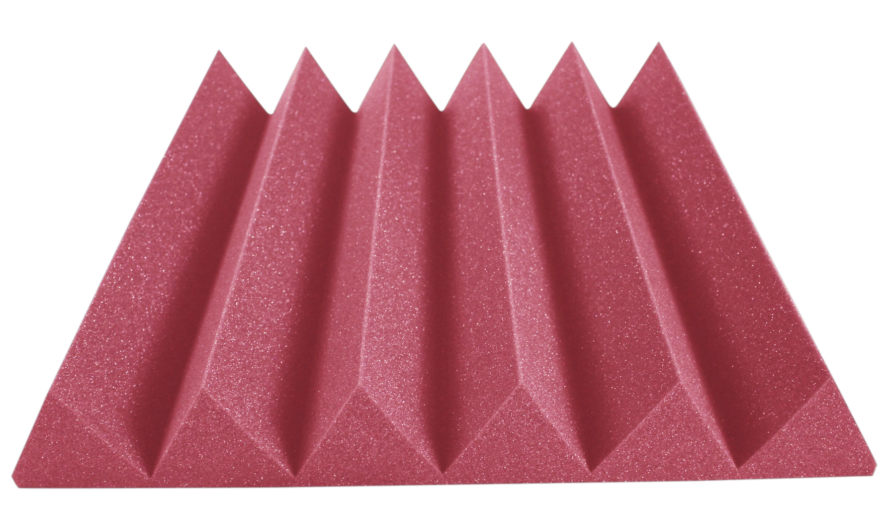 4 Inch Acoustic Foam Wedge Style Panels - 13 Color Options by SoundAssured