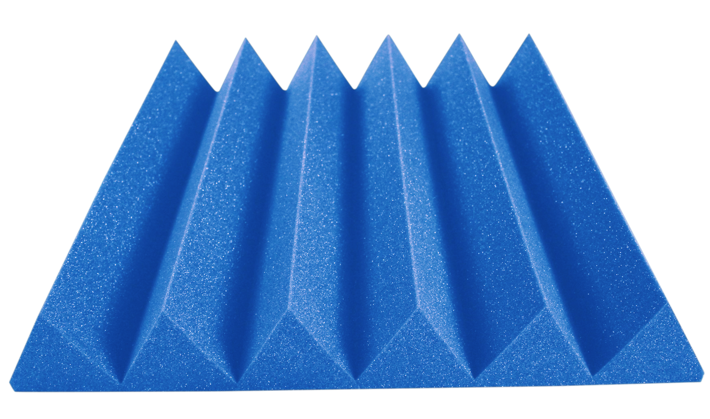 4 Inch Acoustic Foam Wedge Style Panels - 13 Color Options by SoundAssured