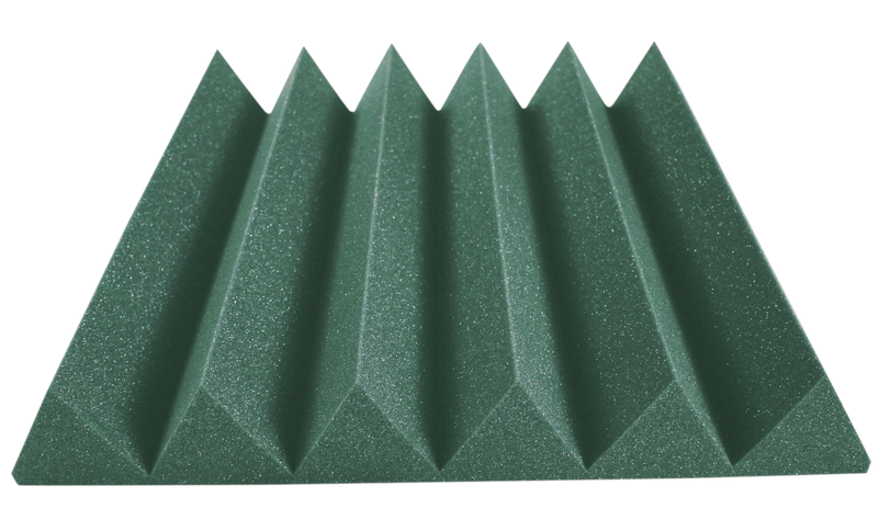 4 Inch Acoustic Foam Wedge Style Panels - 13 Color Options by SoundAssured