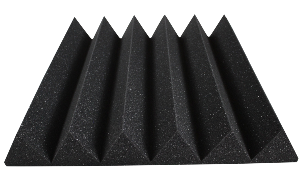 4 Inch Acoustic Foam Wedge Style Panels - 13 Color Options by SoundAssured