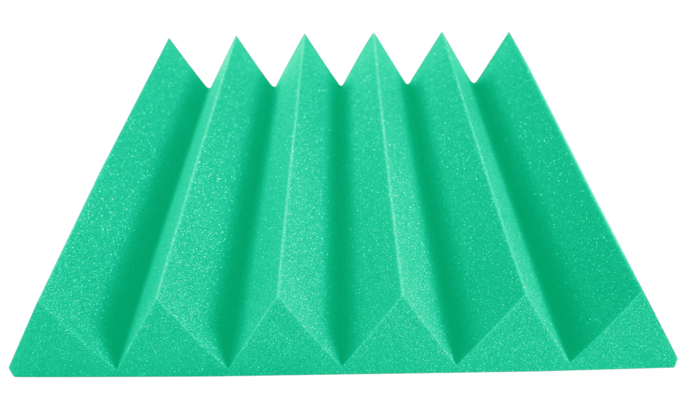 4 Inch Acoustic Foam Wedge Style Panels - 13 Color Options by SoundAssured