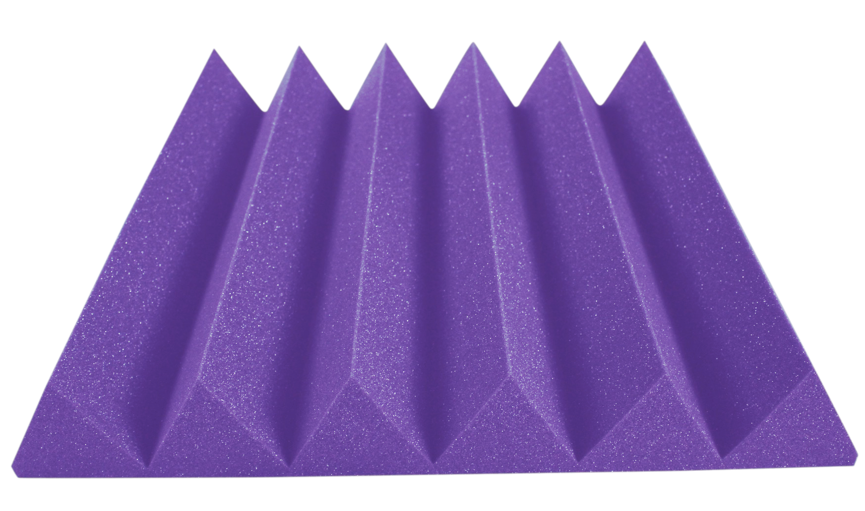 4 Inch Acoustic Foam Wedge Style Panels - 13 Color Options by SoundAssured