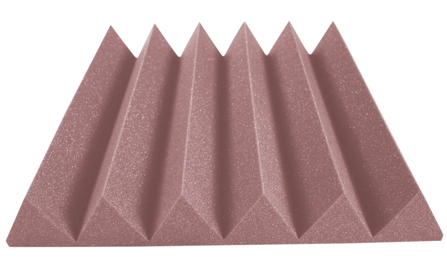 4 Inch Acoustic Foam Wedge Style Panels - 13 Color Options by SoundAssured