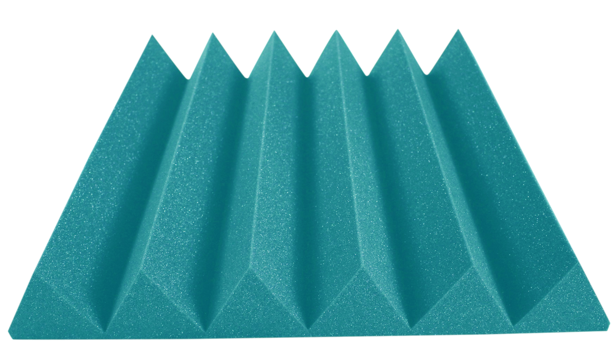 4 Inch Acoustic Foam Wedge Style Panels - 13 Color Options by SoundAssured