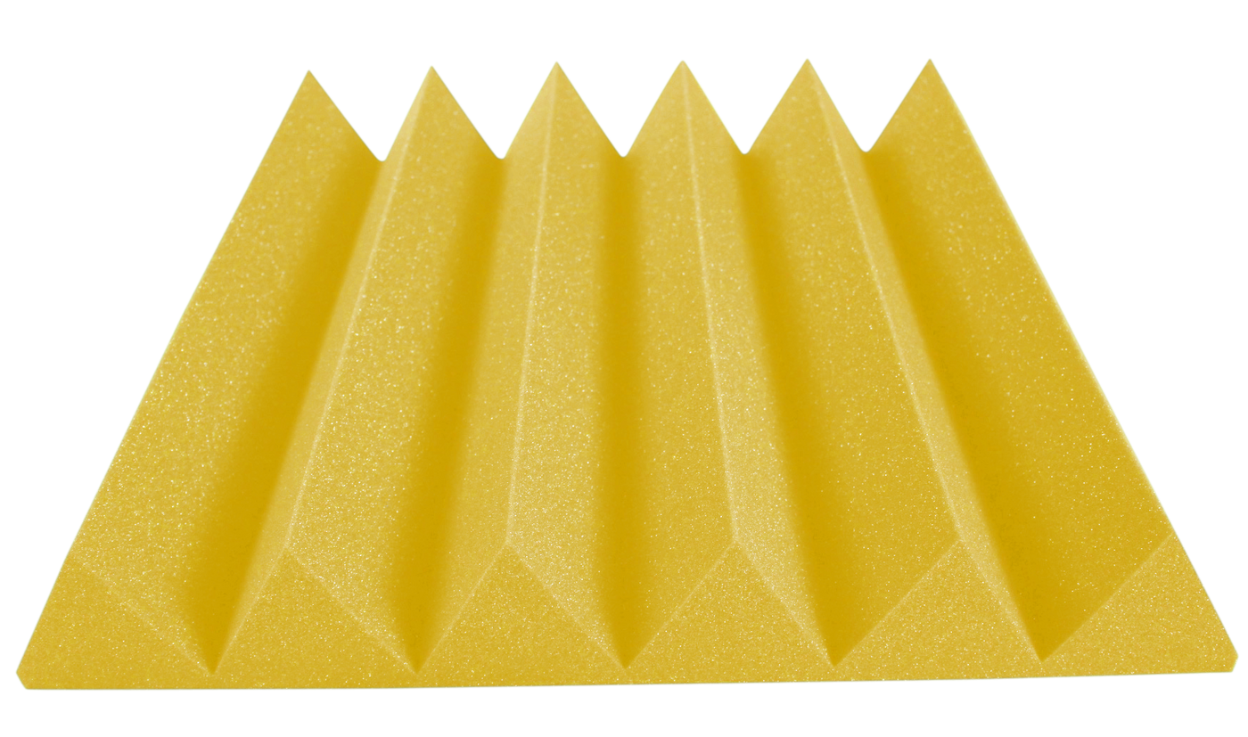 4 Inch Acoustic Foam Wedge Style Panels - 13 Color Options by SoundAssured