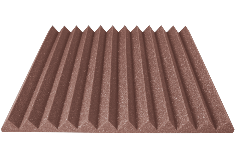 2 Inch Acoustic Foam Wedge Style Panels - 13 Color Options by SoundAssured
