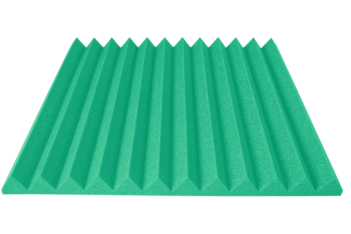 2 Inch Acoustic Foam Wedge Style Panels - 13 Color Options by SoundAssured