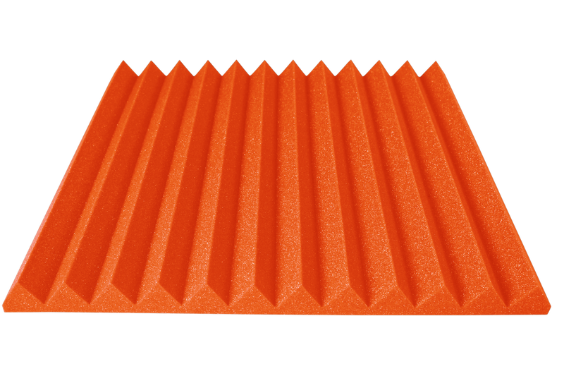 2 Inch Acoustic Foam Wedge Style Panels - 13 Color Options by SoundAssured
