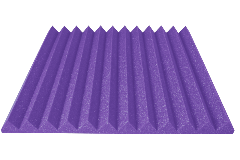 2 Inch Acoustic Foam Wedge Style Panels - 13 Color Options by SoundAssured