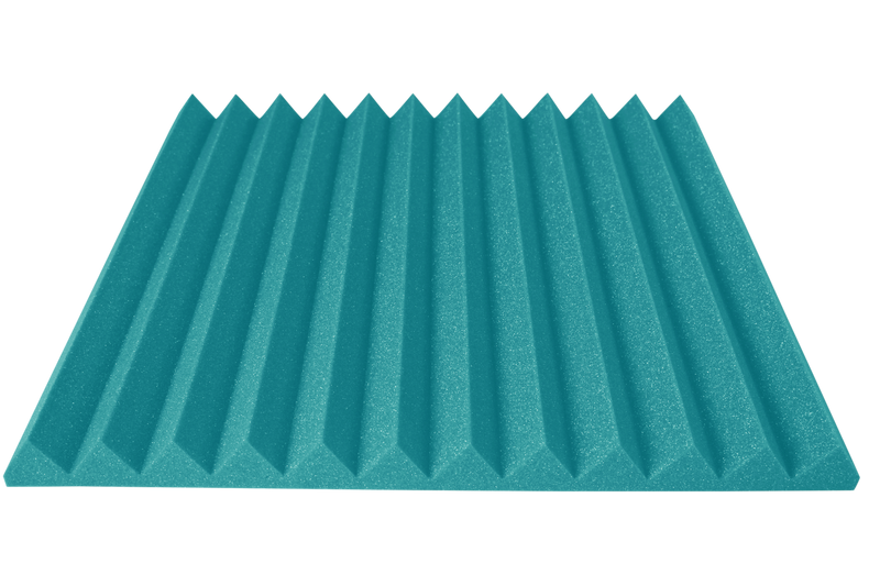 2 Inch Acoustic Foam Wedge Style Panels - 13 Color Options by SoundAssured