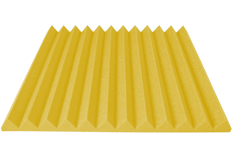 2 Inch Acoustic Foam Wedge Style Panels - 13 Color Options by SoundAssured