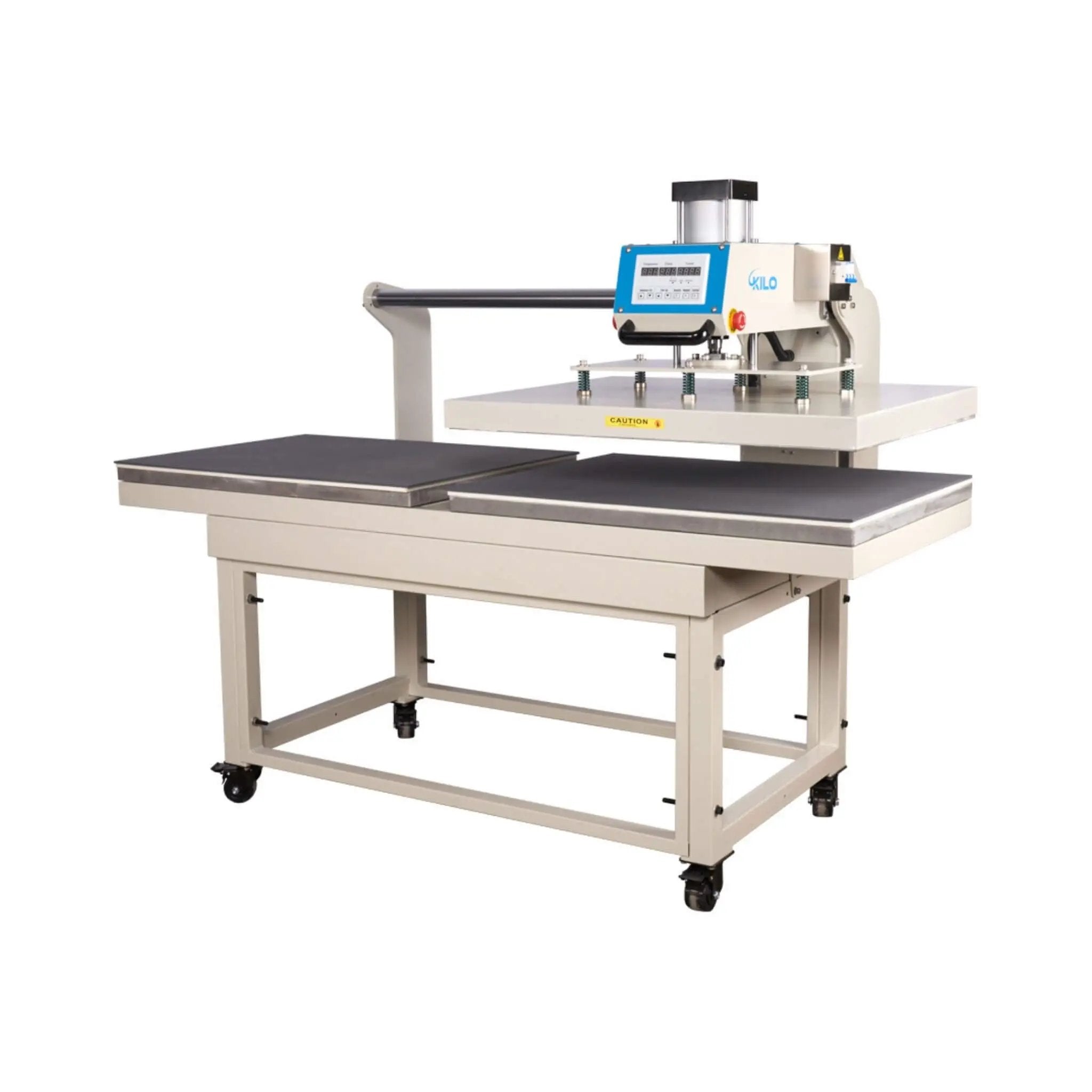 [24X40-Inch] Extra Large Pneumatic Dual Platen Heat Press Machine For Apparel And Industrial Printing (SAK68491) by SAKSBY WHOLESALE