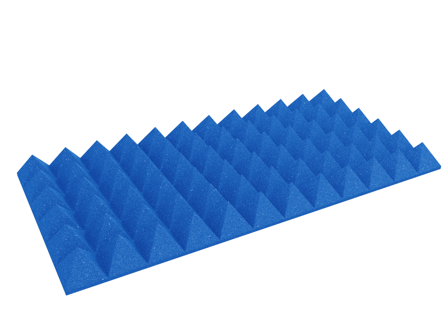 4 Inch Acoustic Foam Pyramid Style Panels - 13 Color Options by SoundAssured
