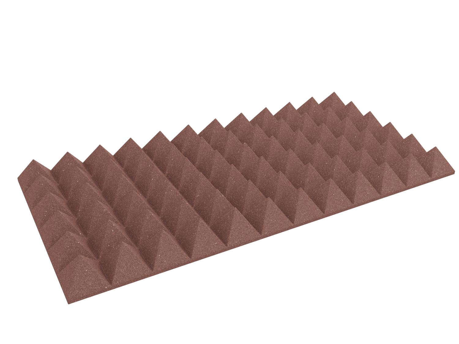 4 Inch Acoustic Foam Pyramid Style Panels - 13 Color Options by SoundAssured