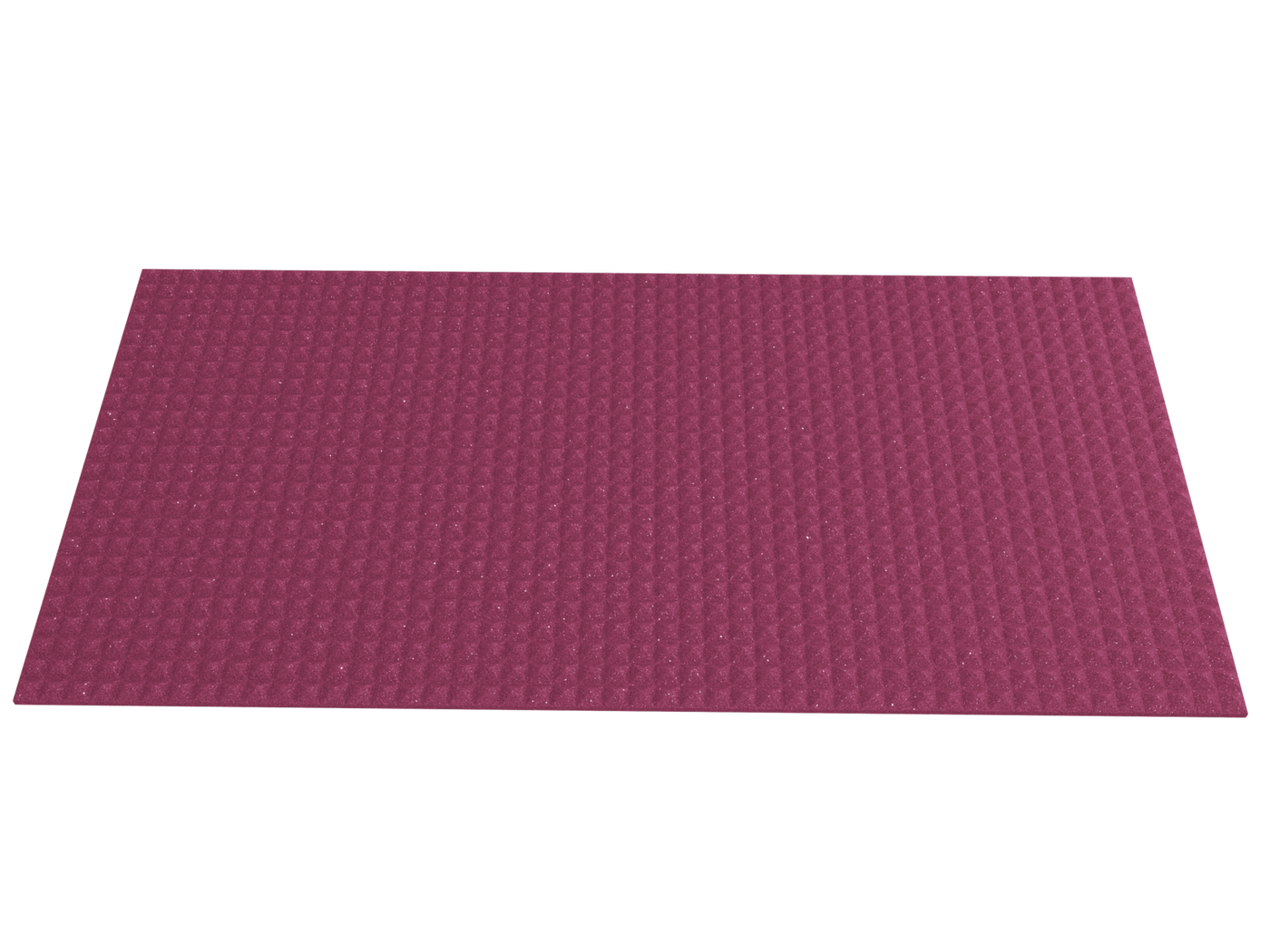 1 Inch Acoustic Foam Pyramid Style Panels - 13 Color Options by SoundAssured