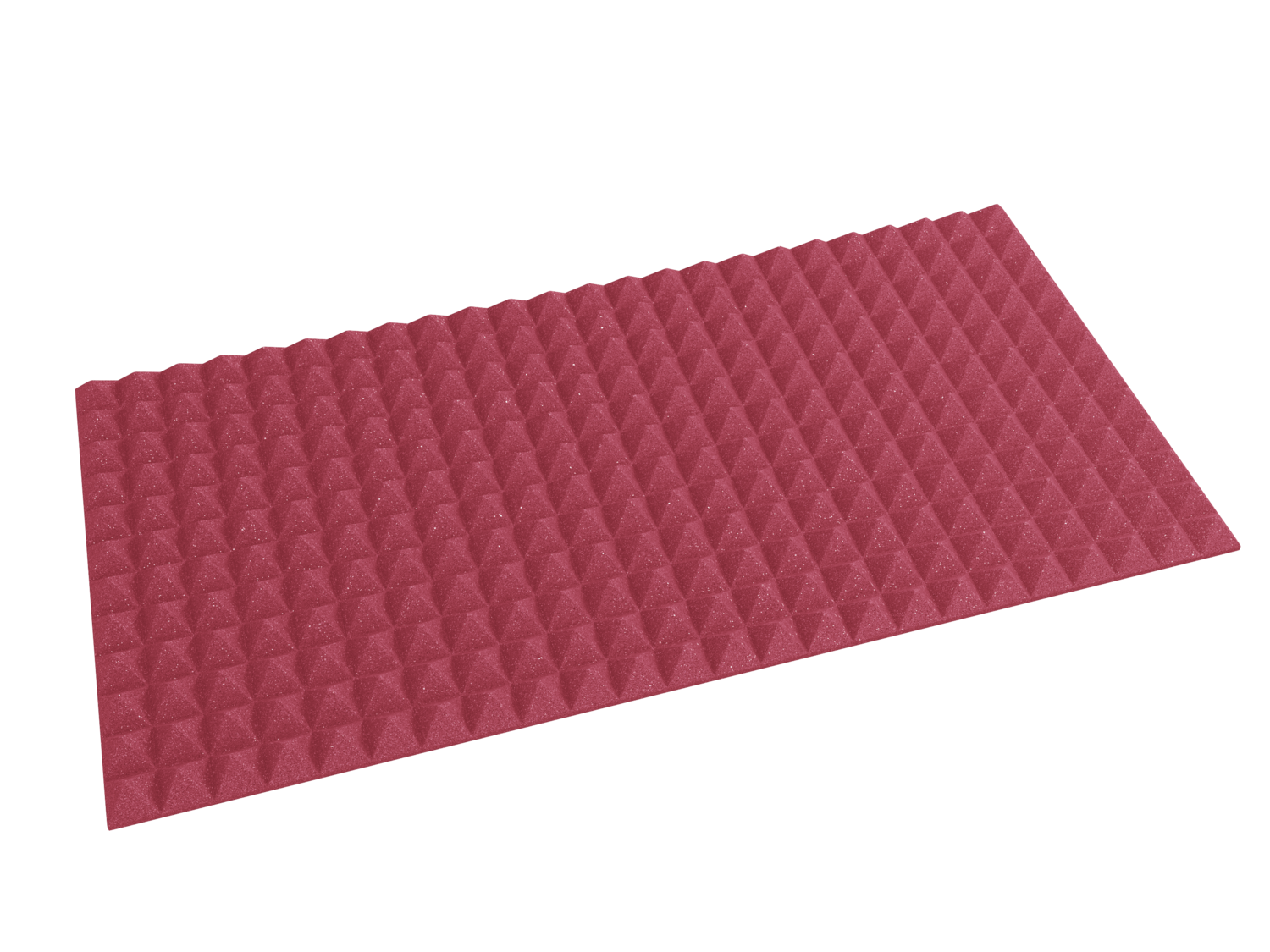 2 Inch Acoustic Foam Pyramid Style Panels - 13 Color Options by SoundAssured