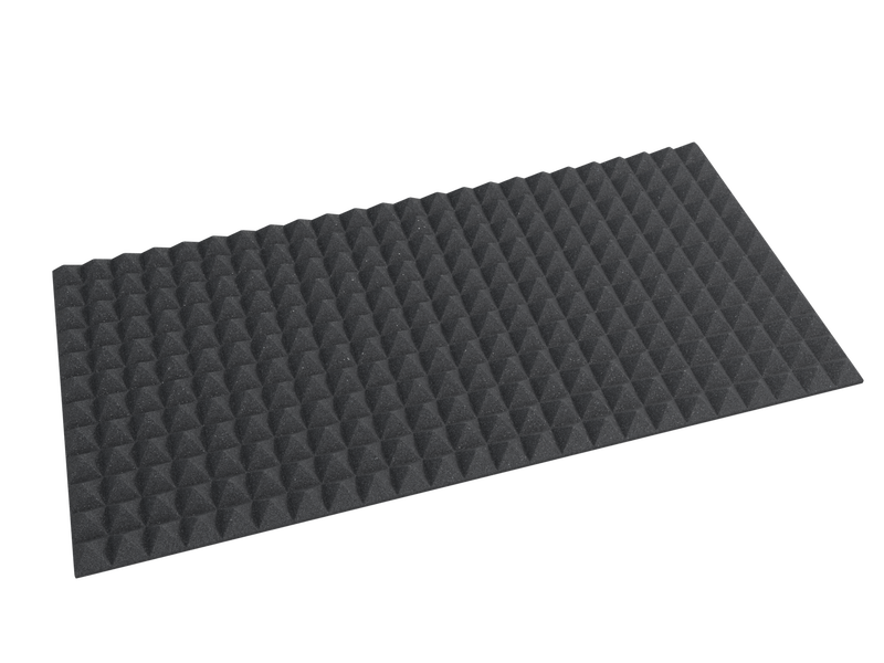 2 Inch Acoustic Foam Pyramid Style Panels - 13 Color Options by SoundAssured