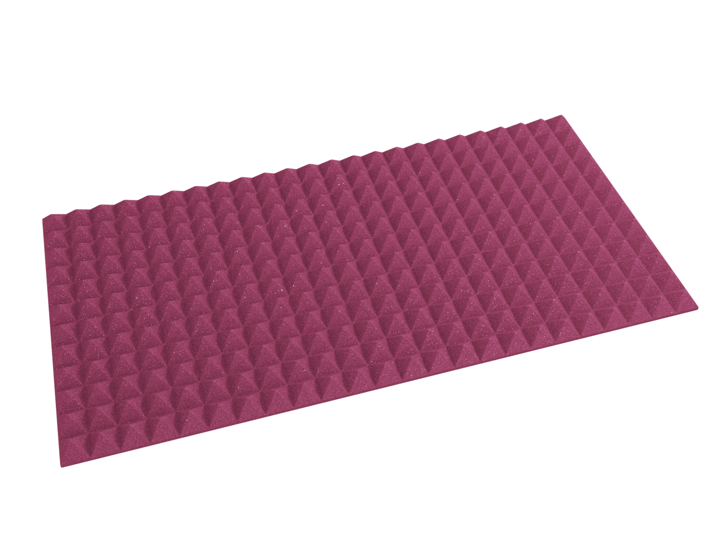 2 Inch Acoustic Foam Pyramid Style Panels - 13 Color Options by SoundAssured