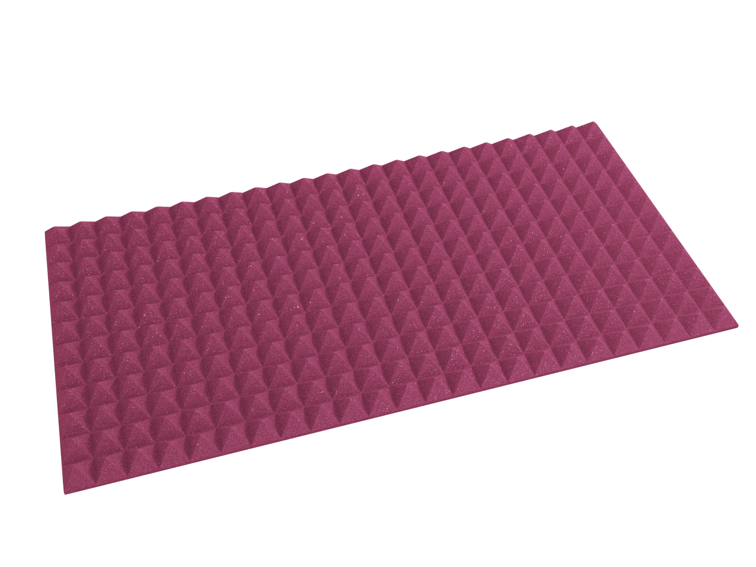 2 Inch Acoustic Foam Pyramid Style Panels - 13 Color Options by SoundAssured