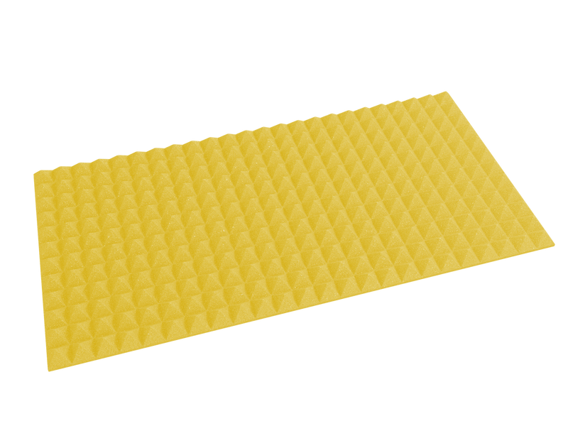 2 Inch Acoustic Foam Pyramid Style Panels - 13 Color Options by SoundAssured