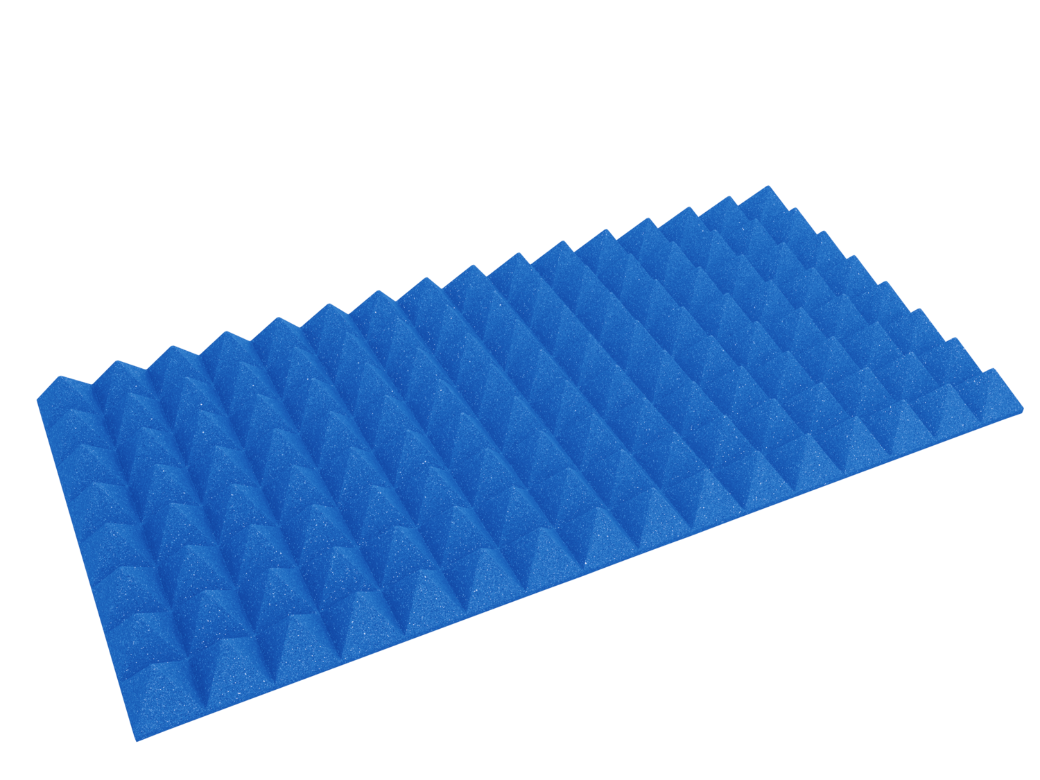 3 Inch Acoustic Foam Pyramid Style Panels - 13 Color Options by SoundAssured