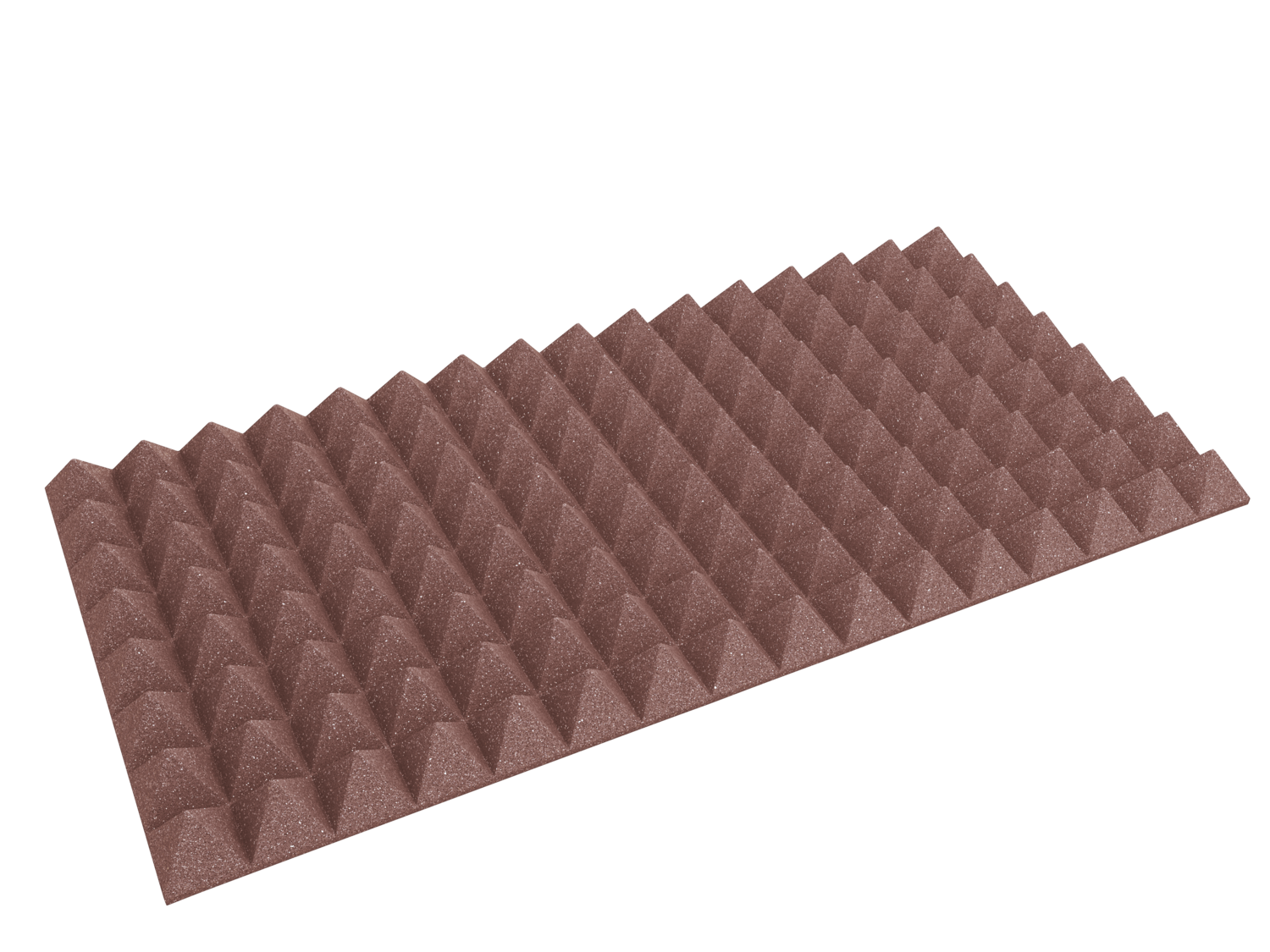 3 Inch Acoustic Foam Pyramid Style Panels - 13 Color Options by SoundAssured