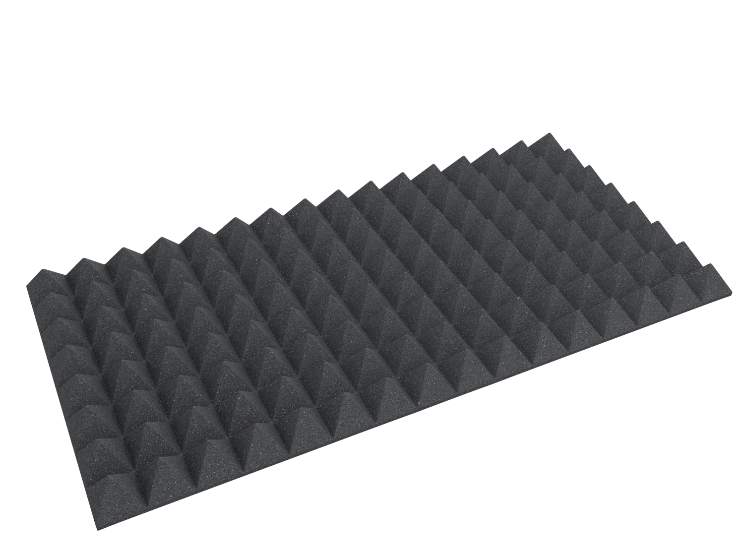 3 Inch Acoustic Foam Pyramid Style Panels - 13 Color Options by SoundAssured
