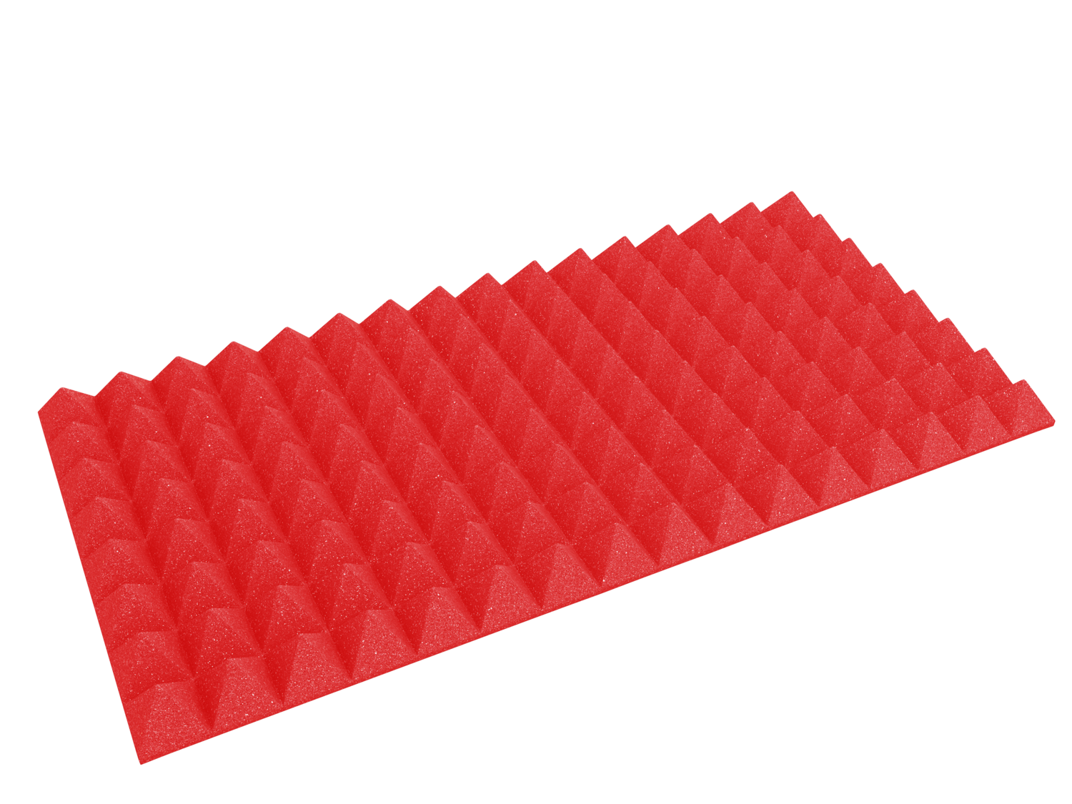 3 Inch Acoustic Foam Pyramid Style Panels - 13 Color Options by SoundAssured
