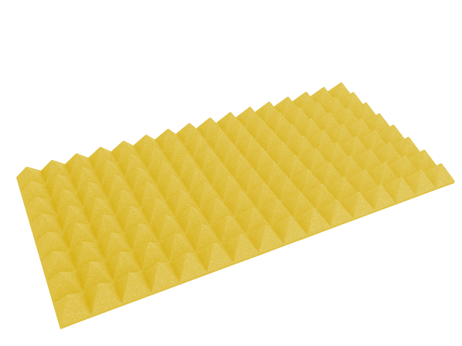 3 Inch Acoustic Foam Pyramid Style Panels - 13 Color Options by SoundAssured