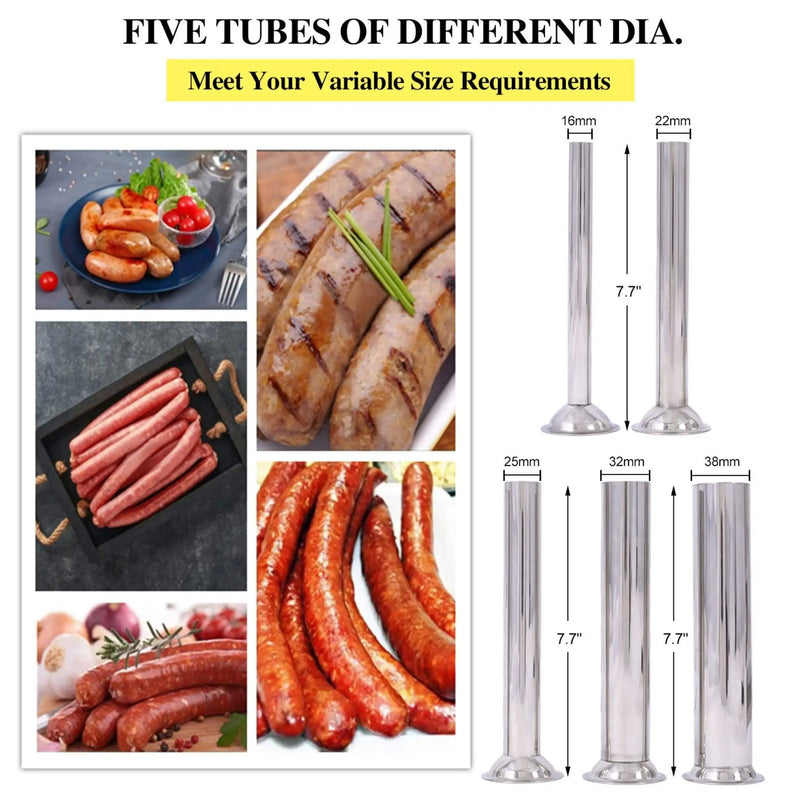 25L Commercial Electric Stainless Steel Sausage Maker Stuffer (SAK29537) by SAKSBY WHOLESALE