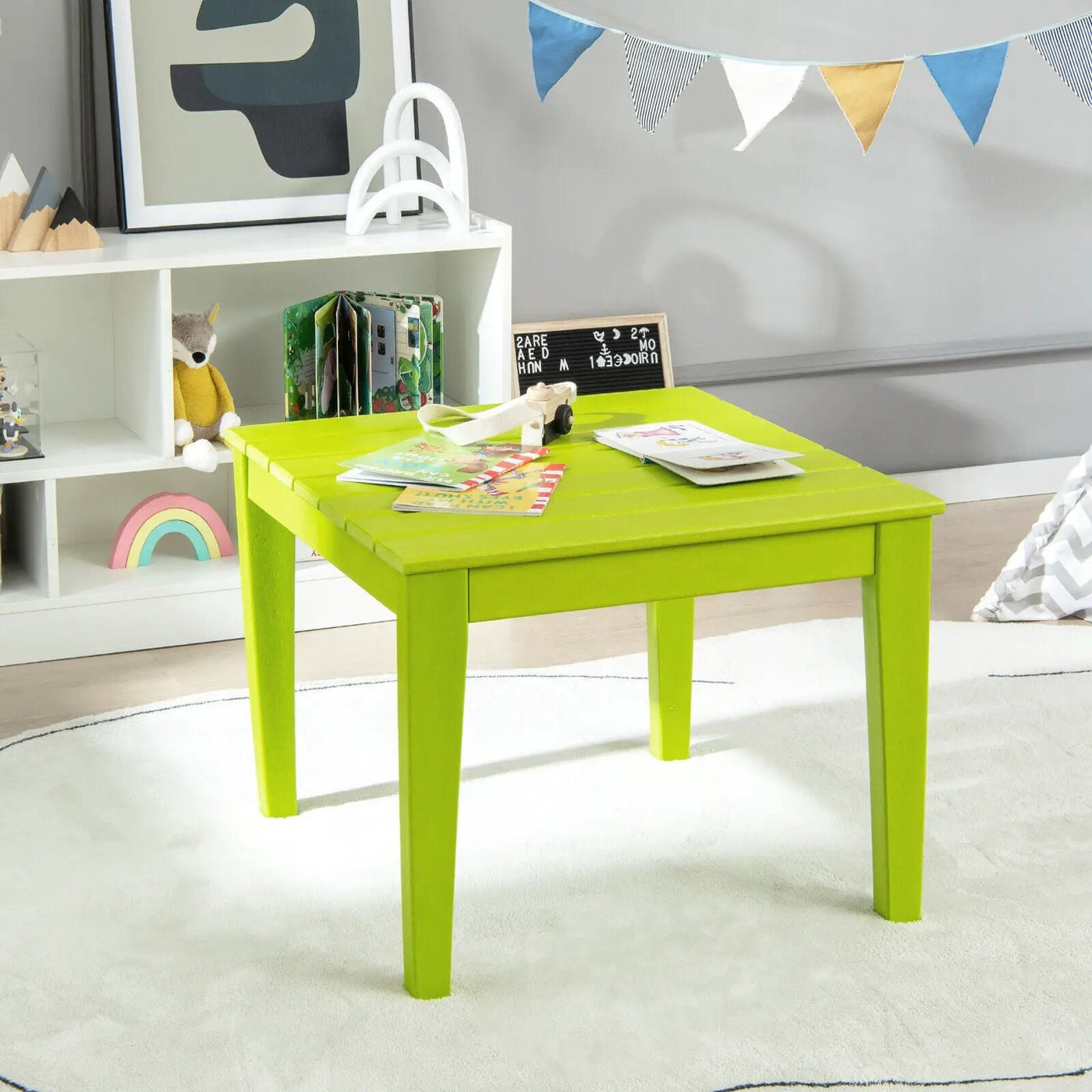 25.5 Inch Square Kids Activity Play Table by DirectDeals