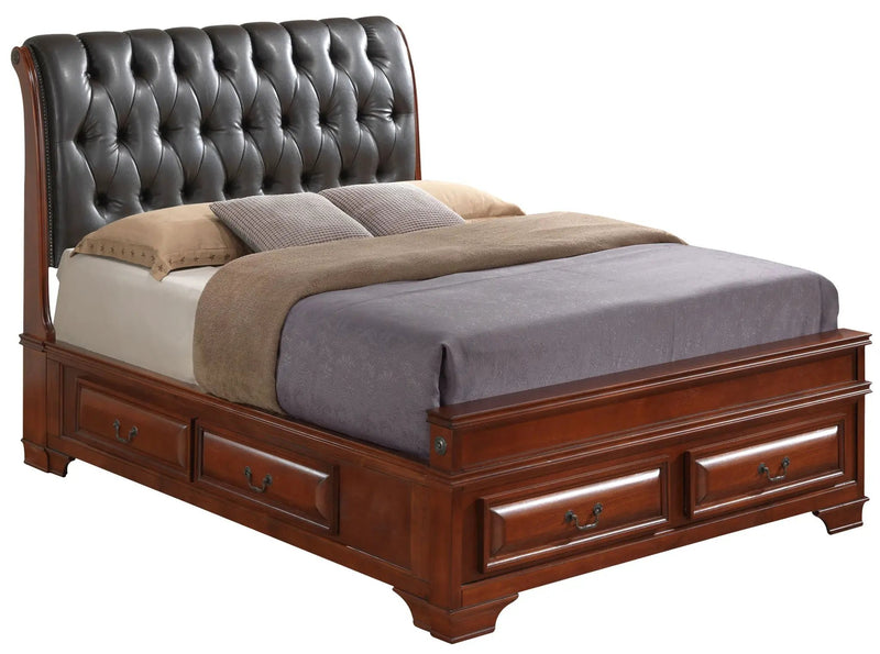 Storage Bed Elegant Transitional by Unique Piece Furniture