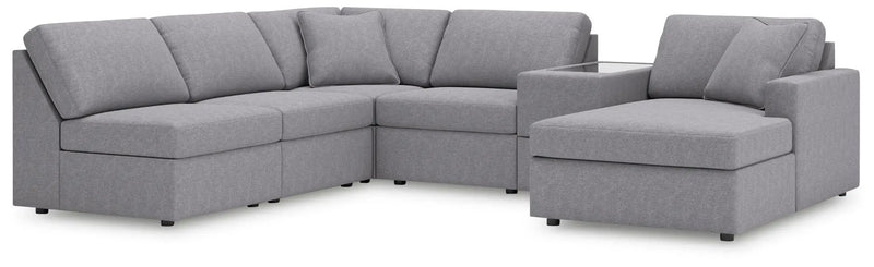 Modmax - Sectional - Granite by Unique Piece Furniture
