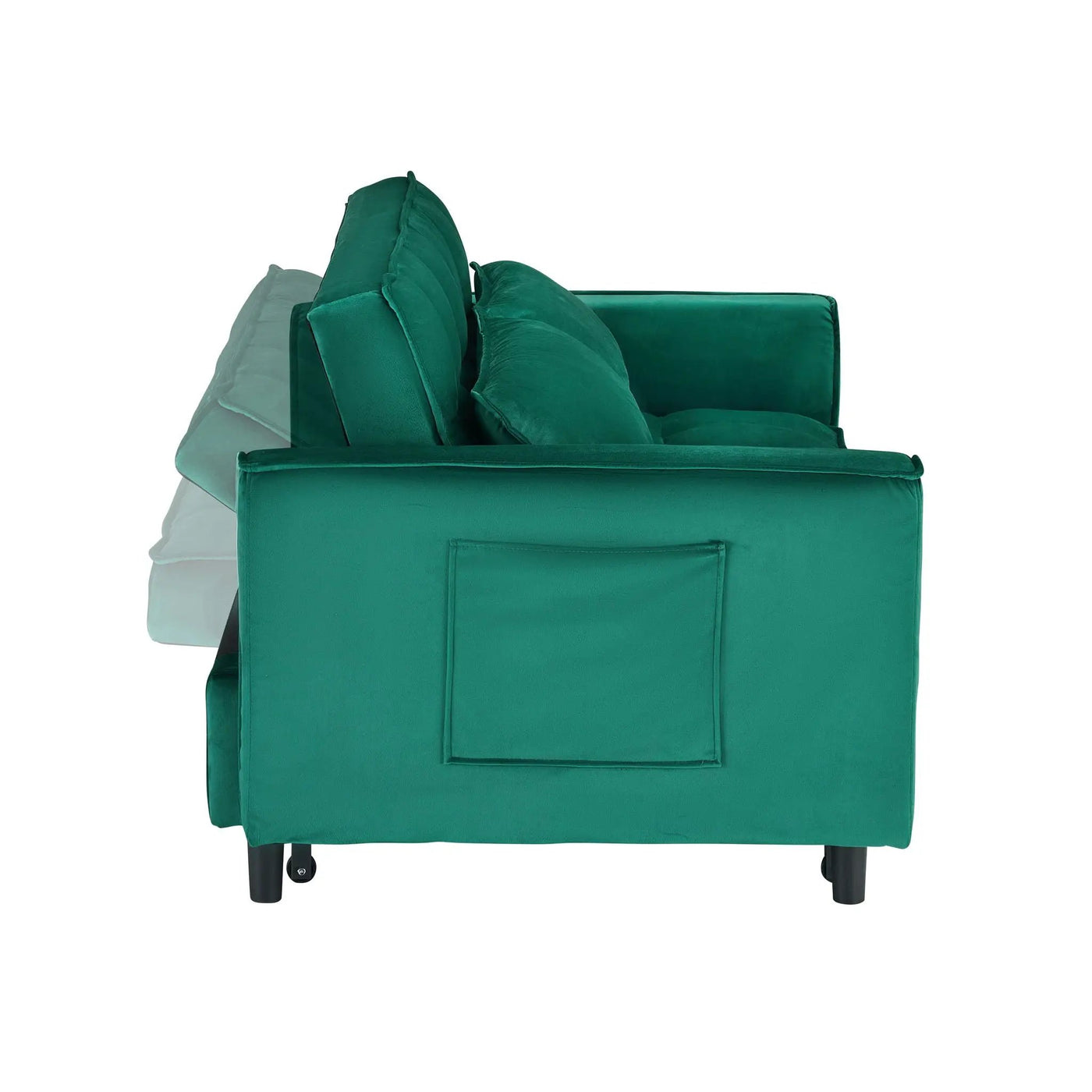Sofa Bed With Pockets, 3 In 1 Convertible For Living Room by HouseOfZazla