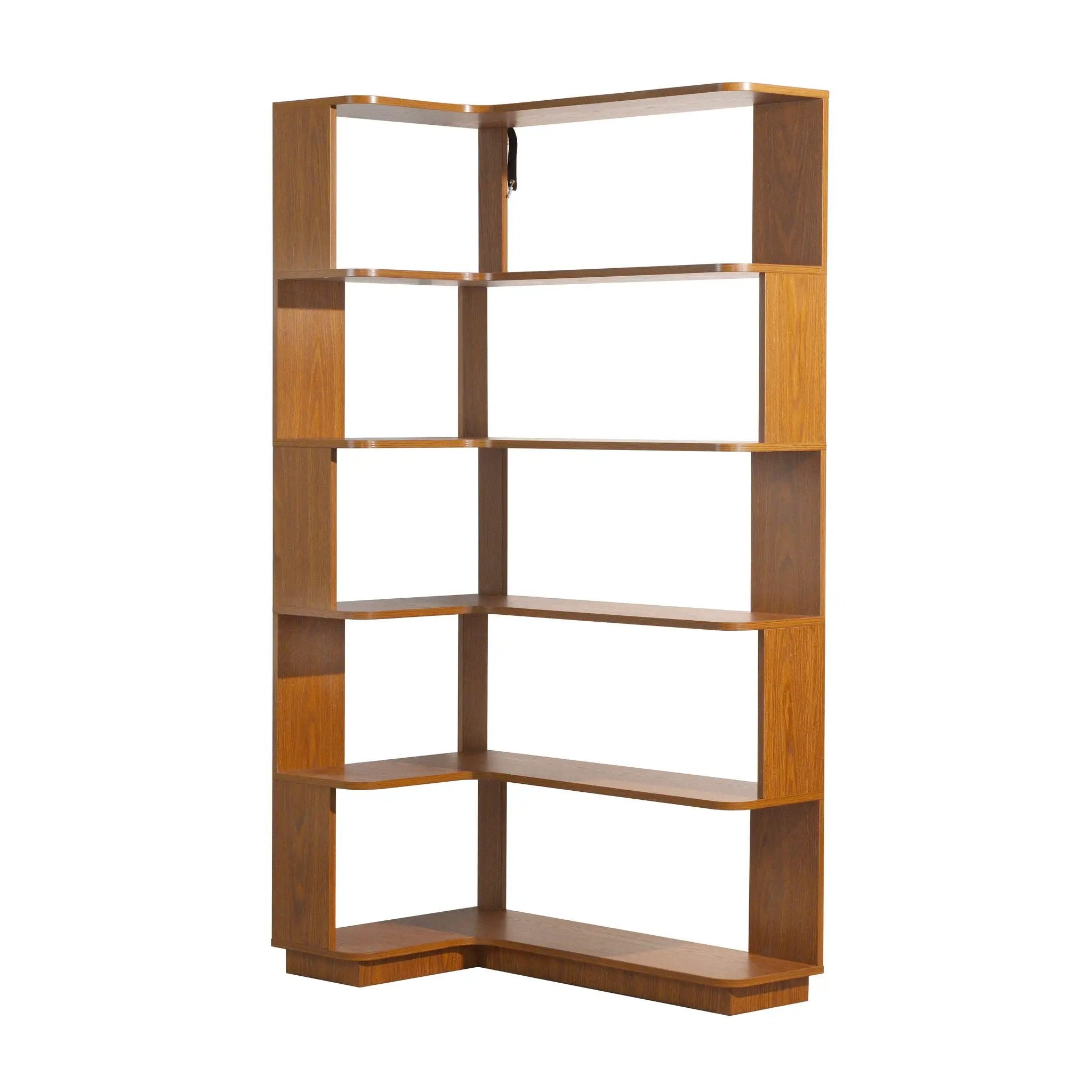 L-Shaped Corner Bookshelf by HouseOfZazla
