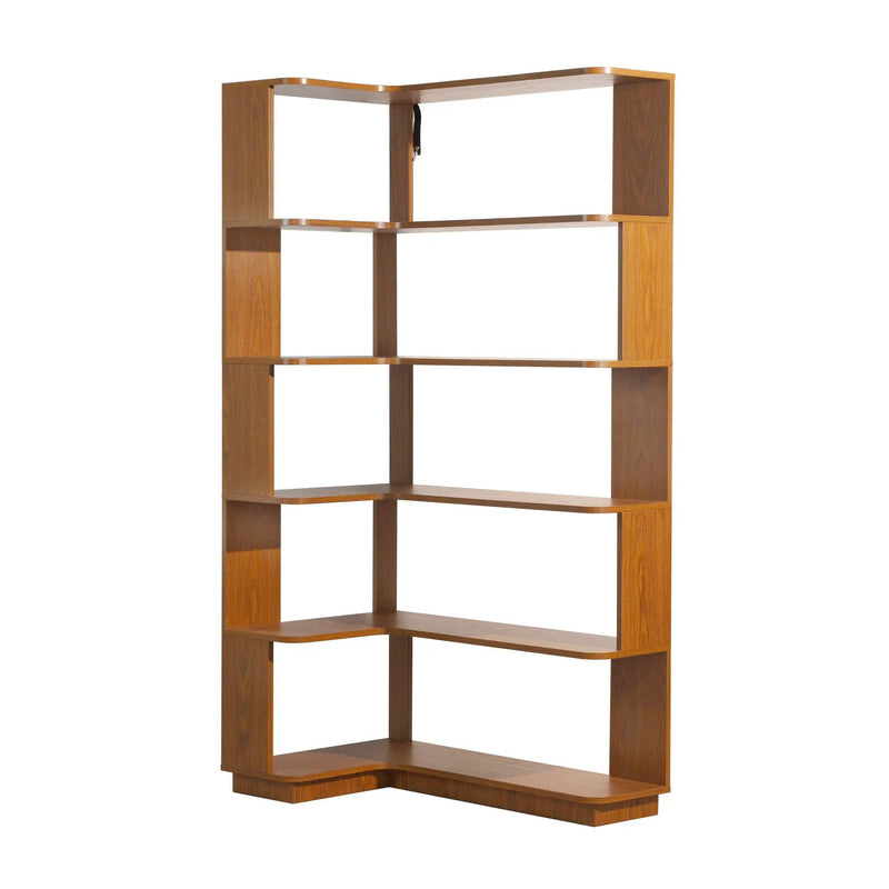 L-Shaped Corner Bookshelf by HouseOfZazla