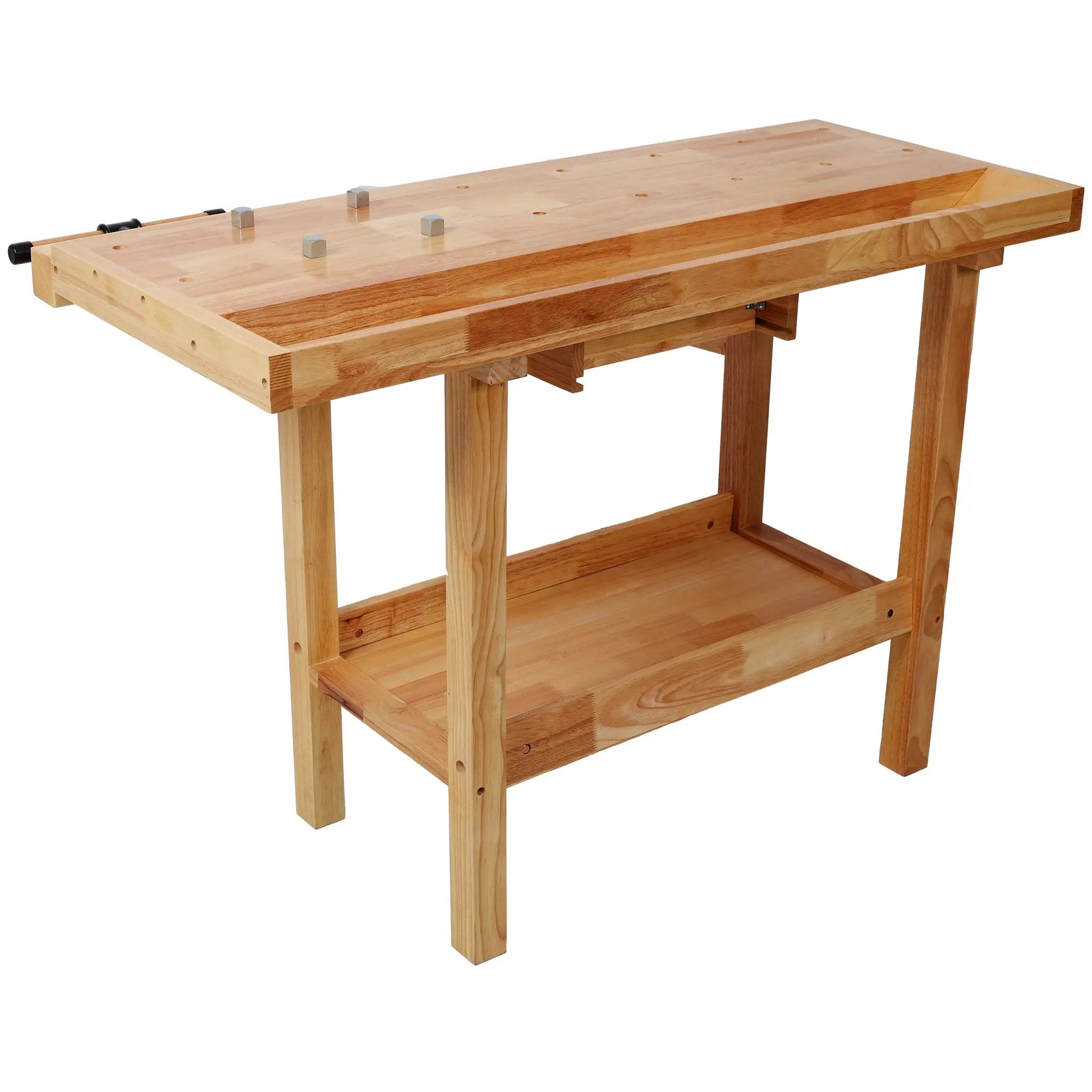 48" Heavy Duty Wood Workbench with Storage by HouseOfZazla