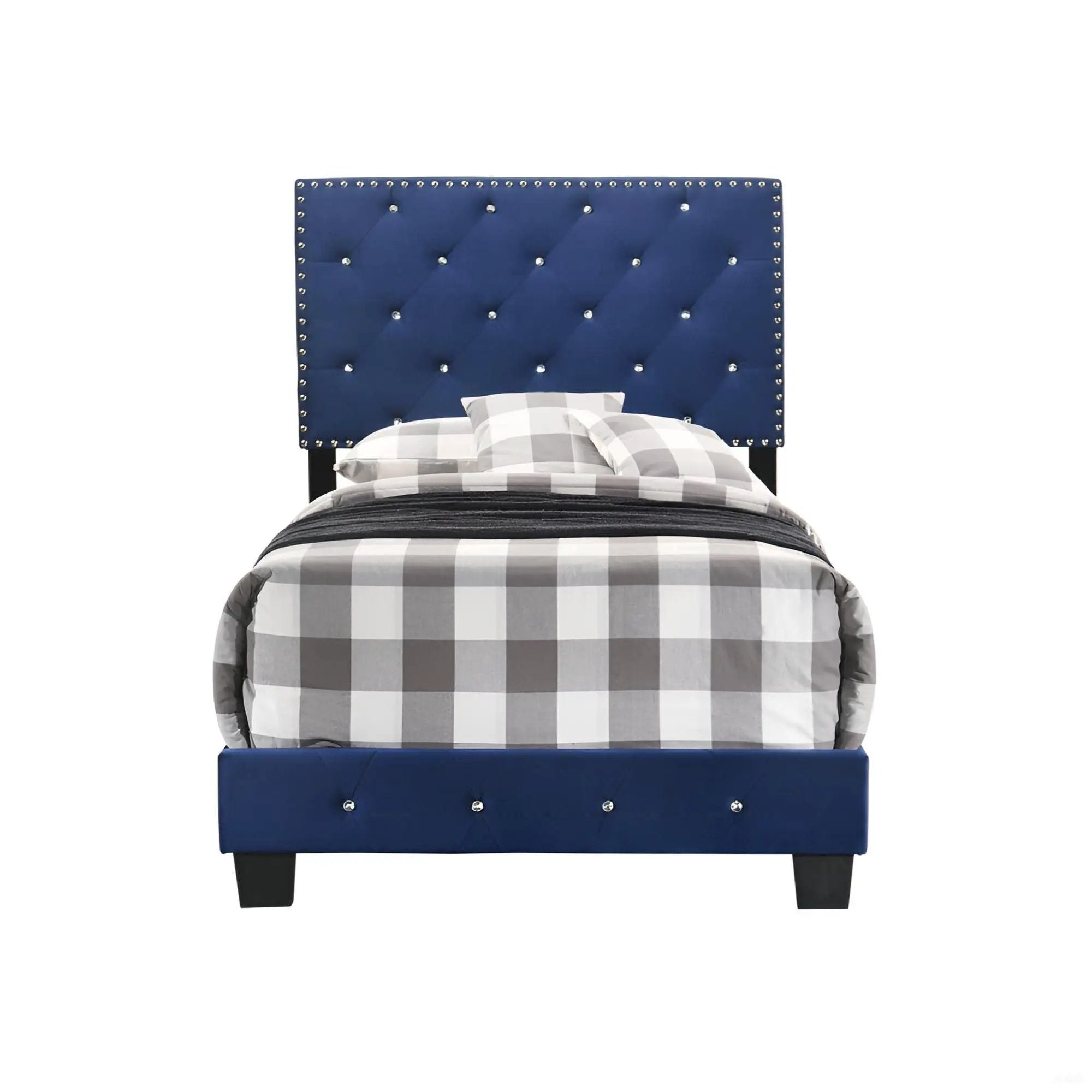 Luxurious Upholstered Bed by Unique Piece Furniture
