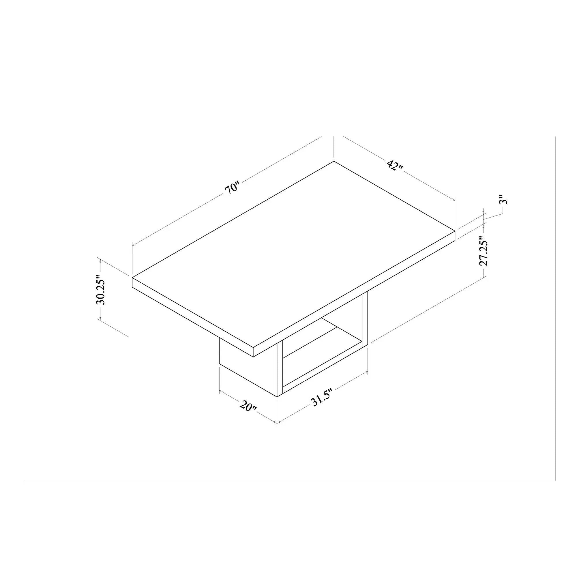 Sheena - Dining Table by HouseOfZazla