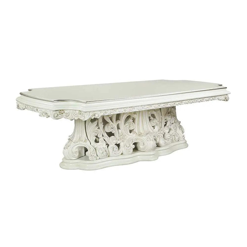 Adara - Dining Table - Antique White by Unique Piece Furniture