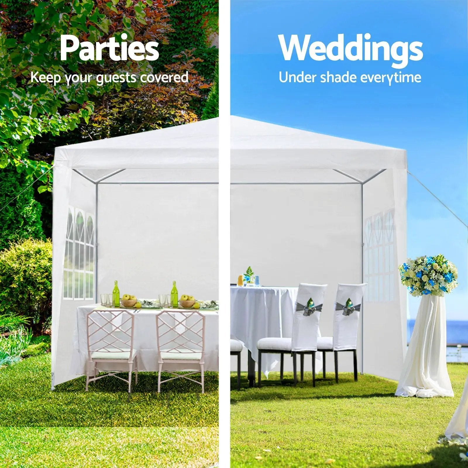 10x20' Outdoor Garden Gazebo Wedding Party Tent by HouseOfZazla