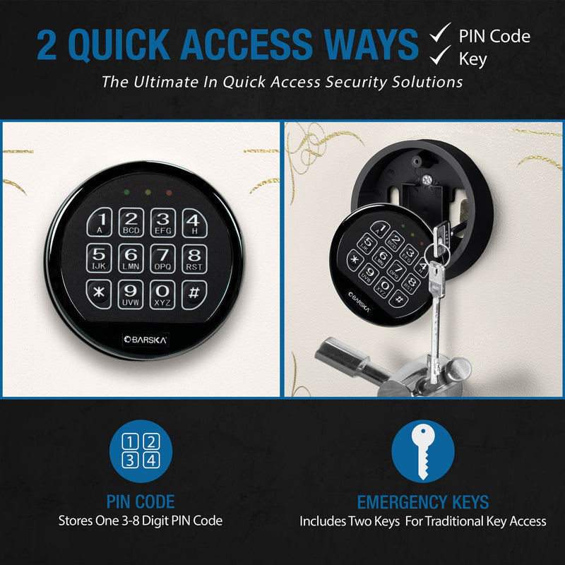 Keypad Fireproof Protection Jewelry Safe by HouseOfZazla