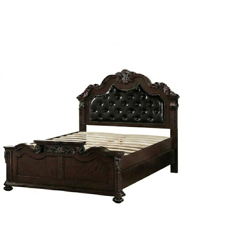 3 Piece Bedroom Set With Tufted Headboard And 2 Nightstands by HouseOfZazla
