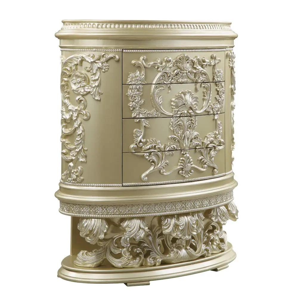 Vatican - Chest - Champagne Silver by Unique Piece Furniture